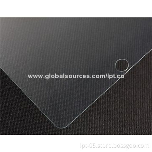 9H Hardness Screen Protector Film for iPad , 0.2/0.33/0.4mm Thickness